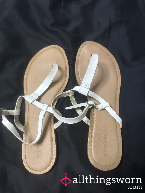 White Sandals