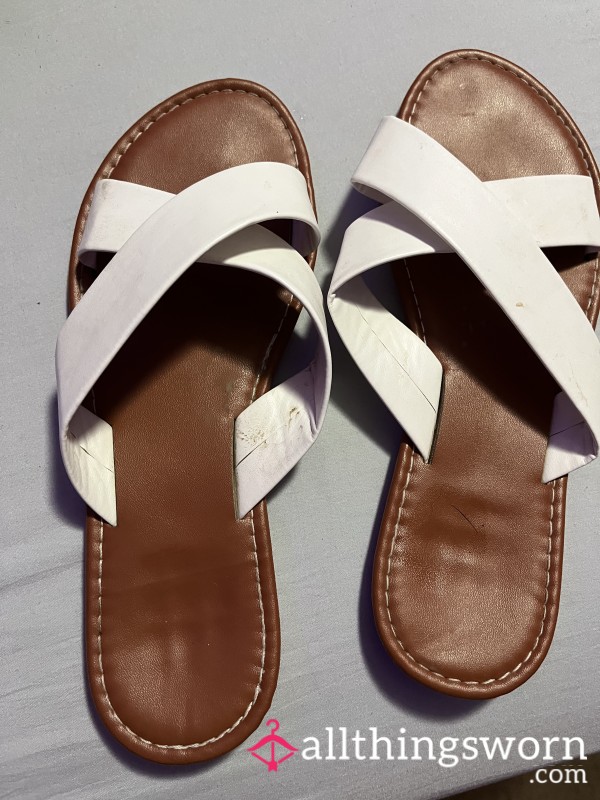 White Sandals
