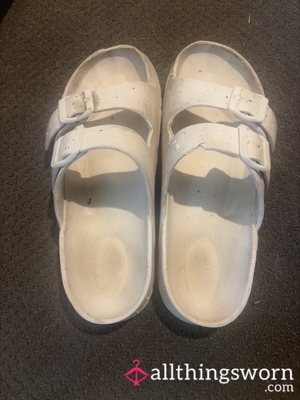 White Sandals