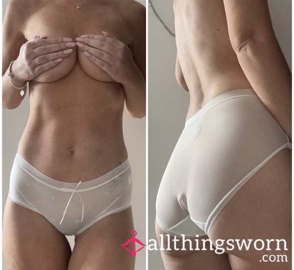 White Sheer Panty