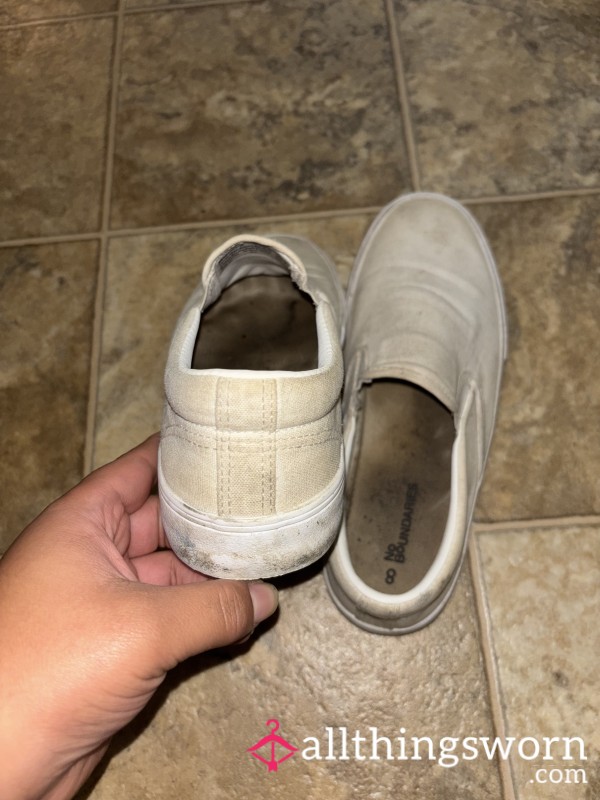 White Shoes, No Socks