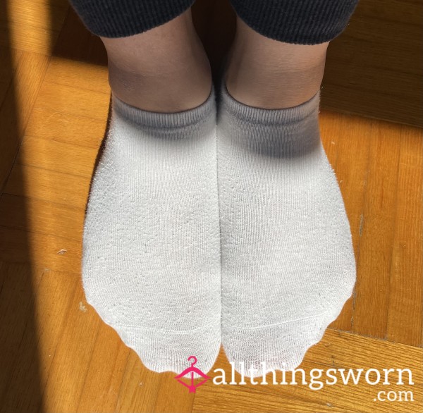 White Short Socks