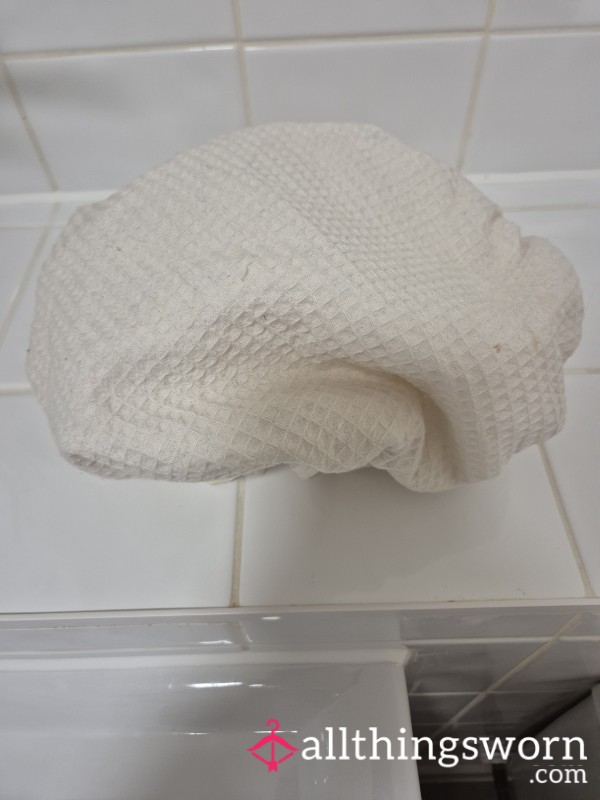 White Shower Cap