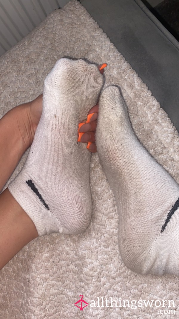 White Not So White Socks