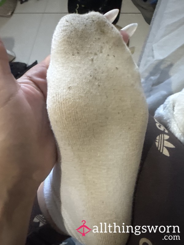 White Smelly Sweaty Socks