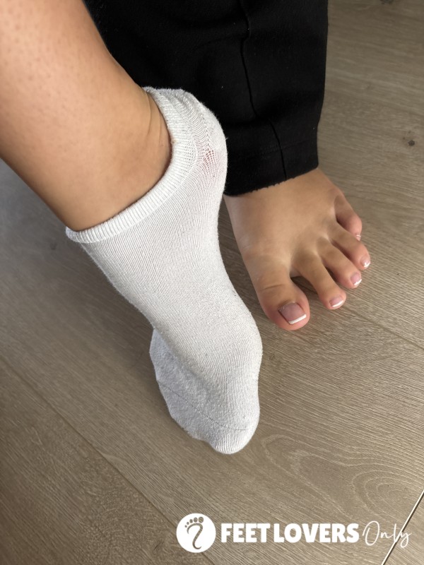 White Socks After Gym Session