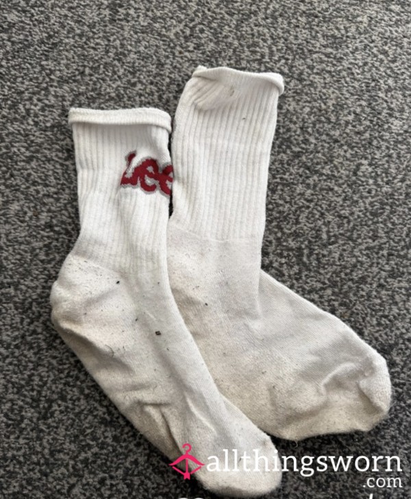 White Socks Been Worn For 24hours
