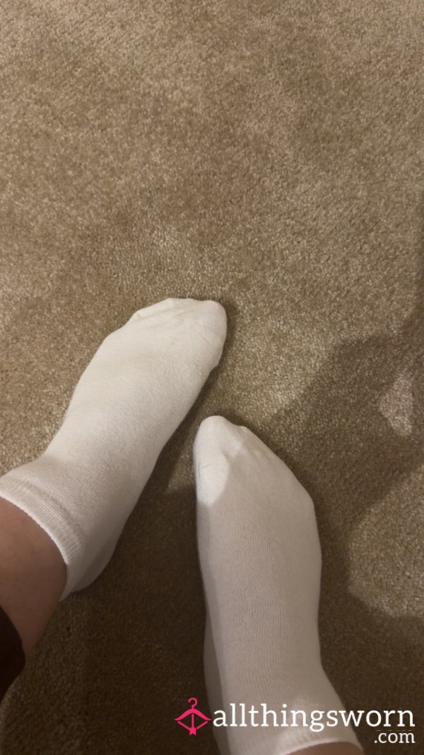 White Socks, Embedded With Desire, Ready And Waiting For You😜