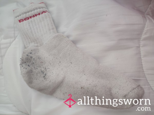 White Socks - Filthy, Worn, And Made Just For Your Pathetic Worship