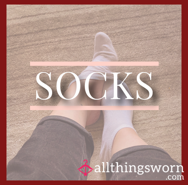 White Socks For Sweet Admirers 🧦