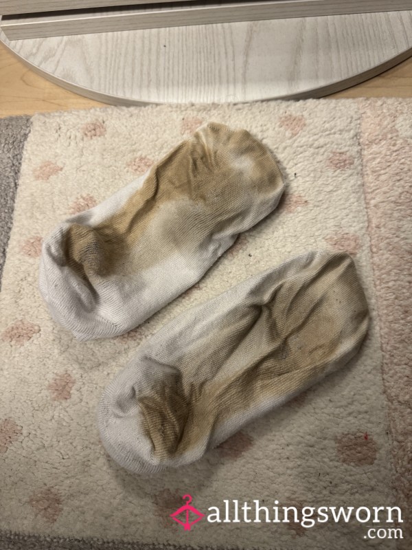 White Socks With A Story – Personally Worn ✨