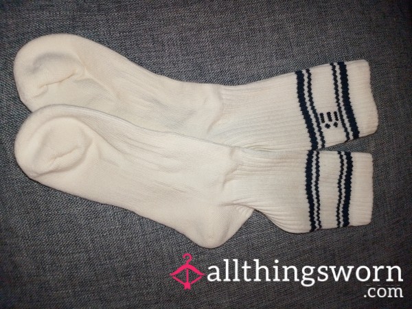 White Socks With Black Stripes