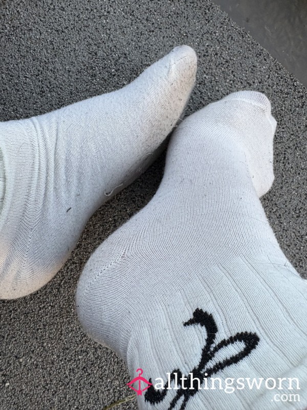 White Socks With Bows