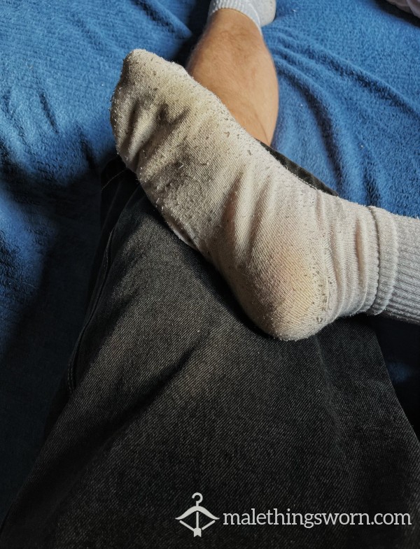 White Socks With Pellets
