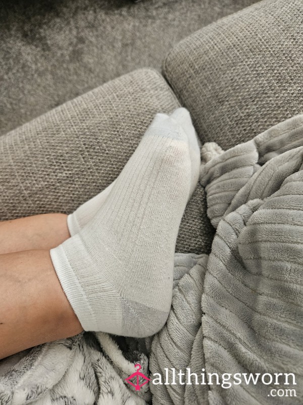 White Socks -worn