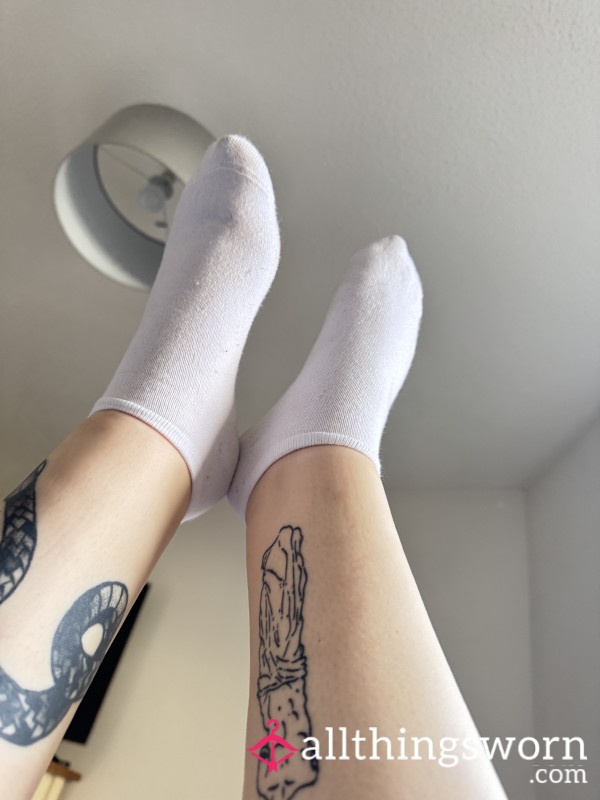 White Socks - Worn At Work