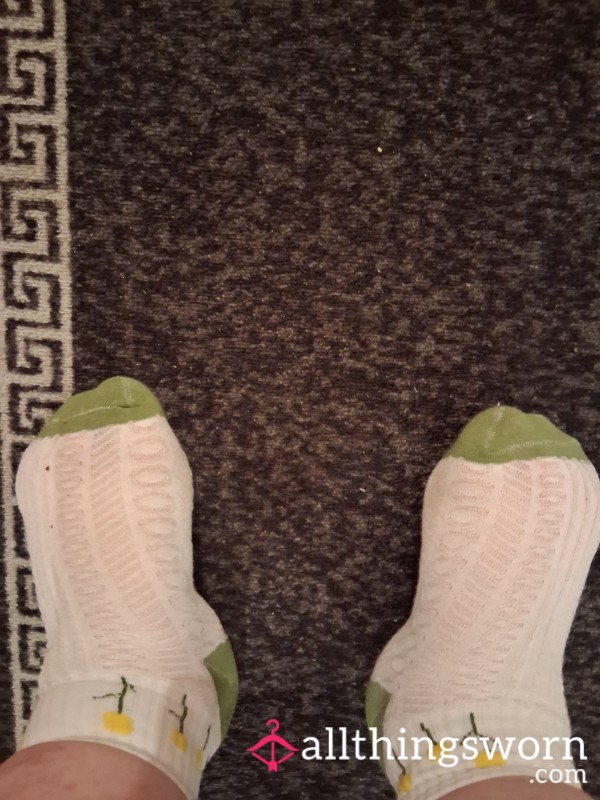 White Socks Worn, Can Be Worn Longer ...