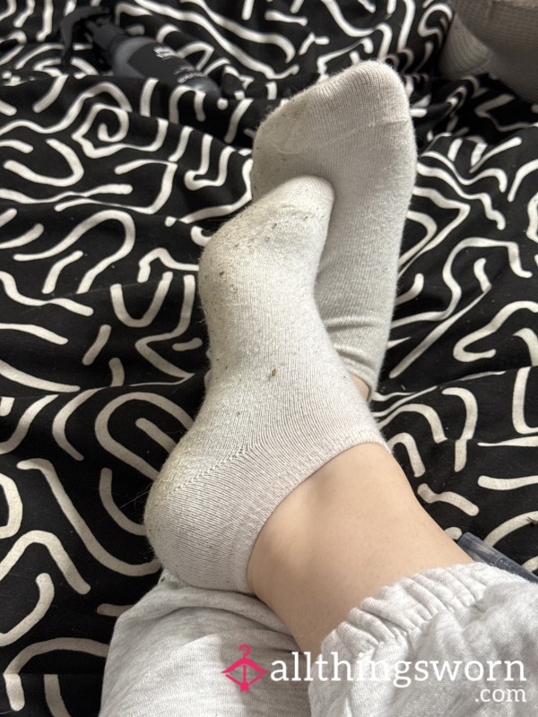 White Socks Worn For 48 Hours