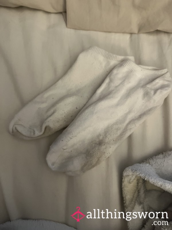 White Socks Worn To The Gym