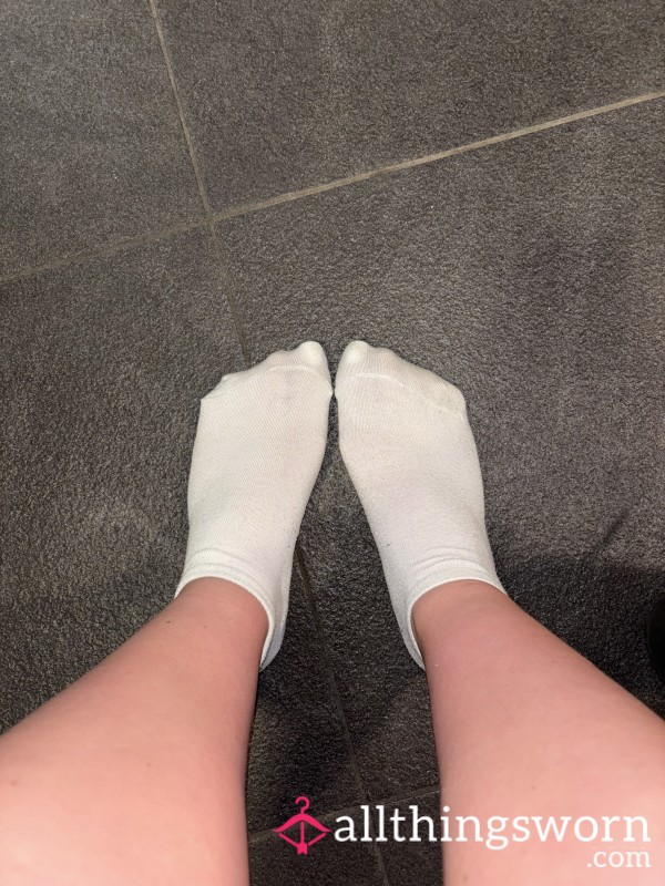 White Socks Worn To The Gym
