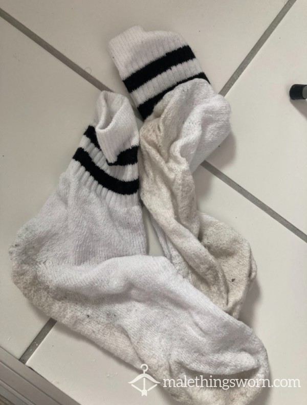 White Sport Socks