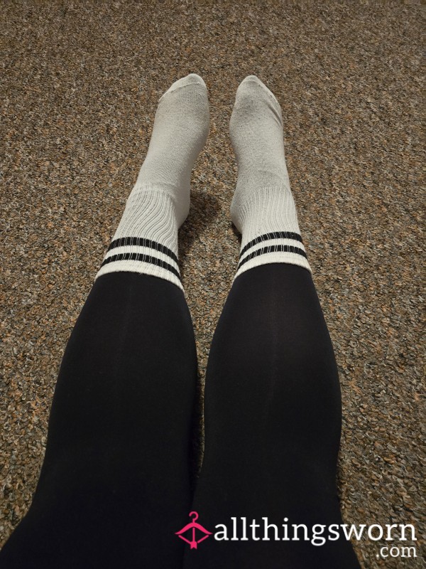 White Sport Socks