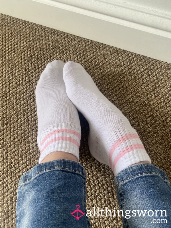 White Sports Socks