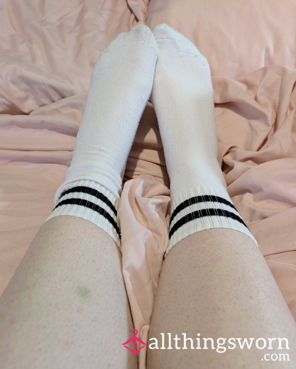 White Sports Socks 🧦