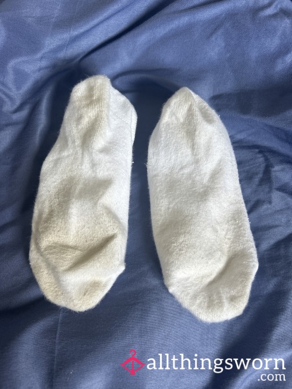 White Stained Sweaty Socks