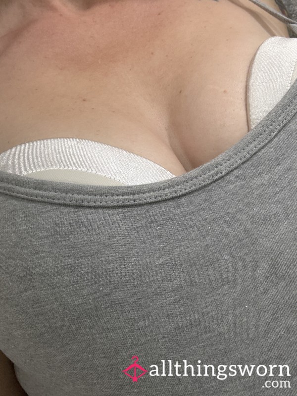 White Strapless Bra