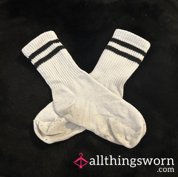 White Stripe Socks 🤍