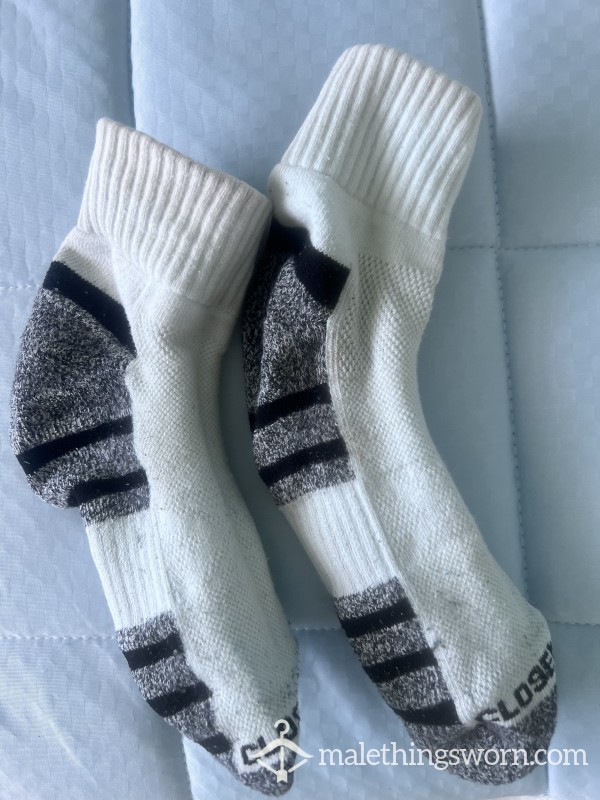 White Sweat Socks