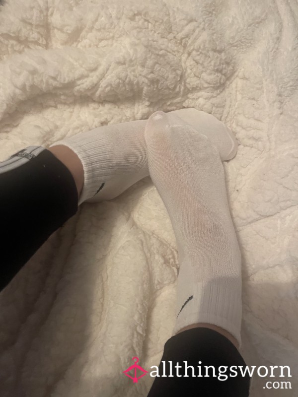 White Sweaty Socks