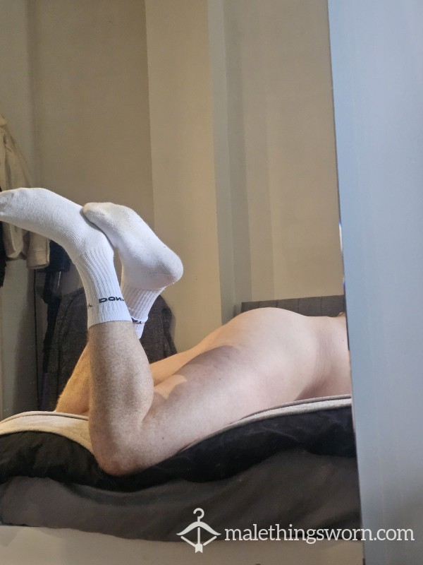 White Sweaty Socks🥵💦