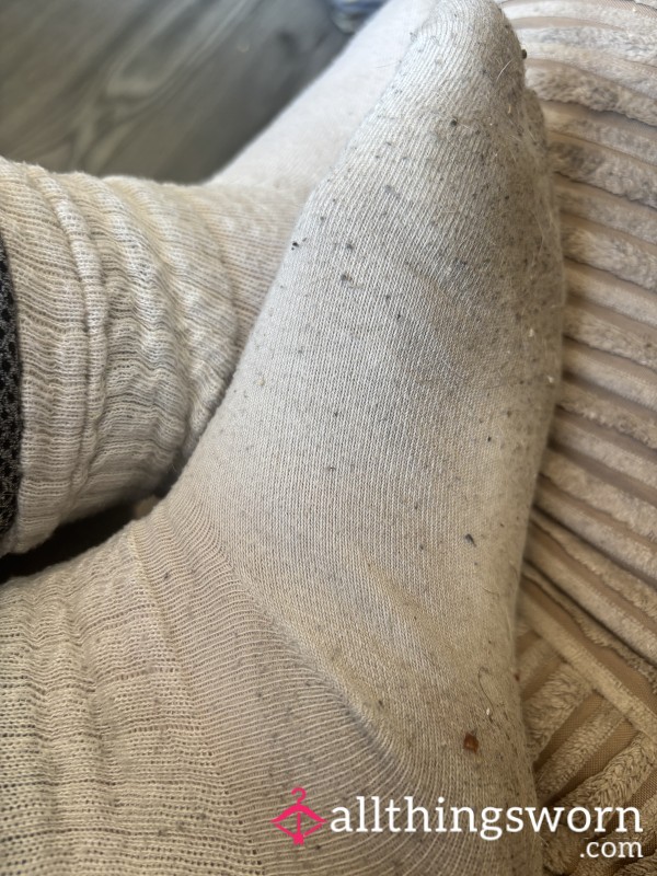 White Sweaty Socks