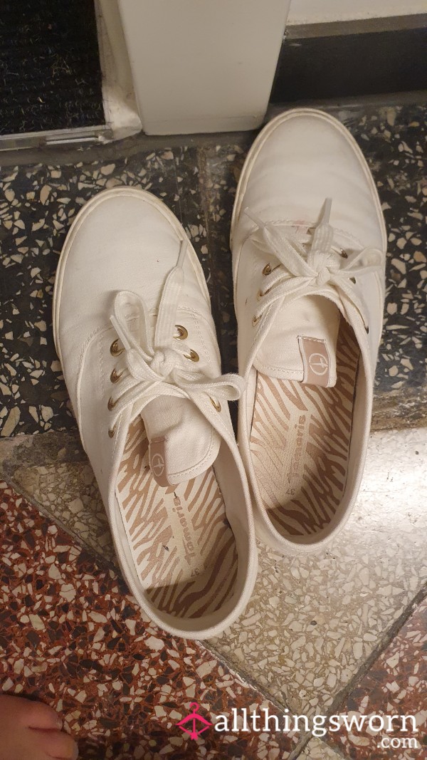 White Tamaris Sneakers