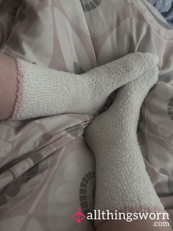 White Tatty Teddy Socks