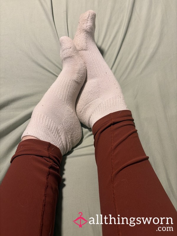 White Teacher Socks