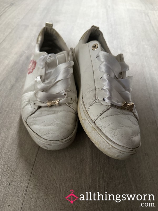 White Ted Baker Trainers