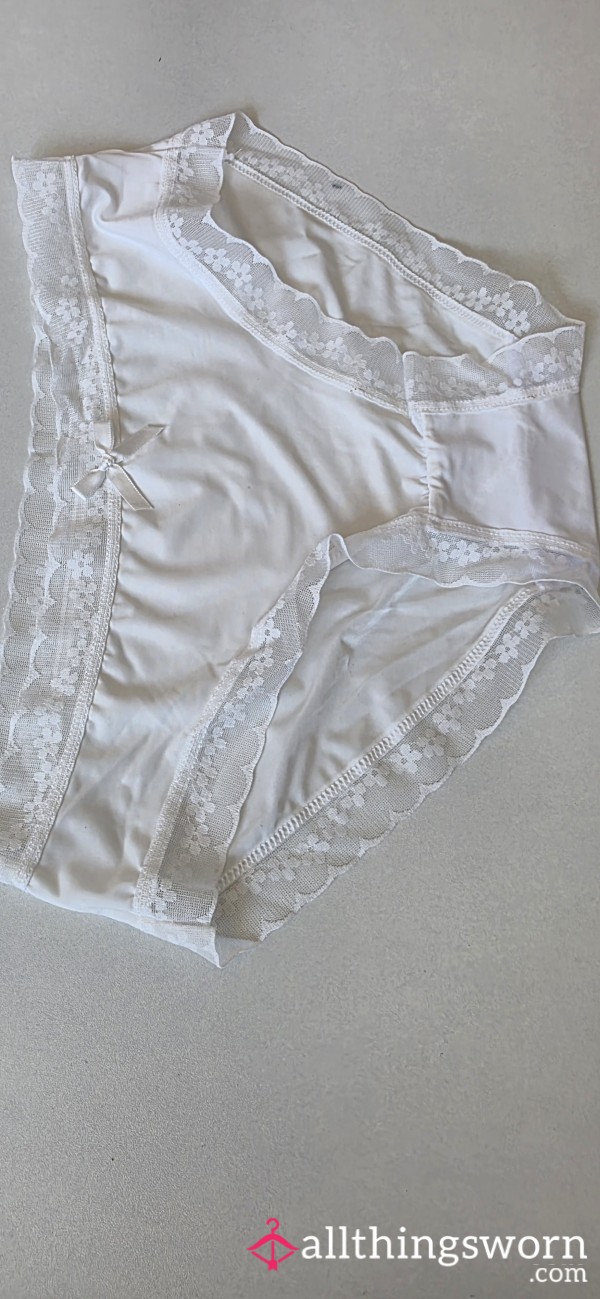 White Thin Panties