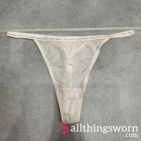 White Thong