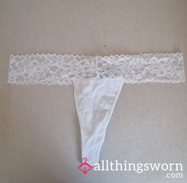 White Thong 🫦✨️