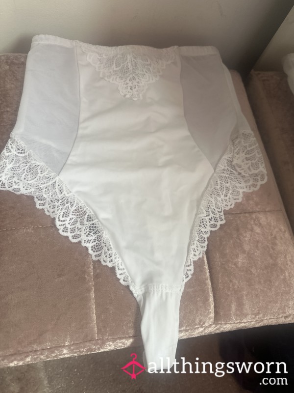 White Thong Spanx