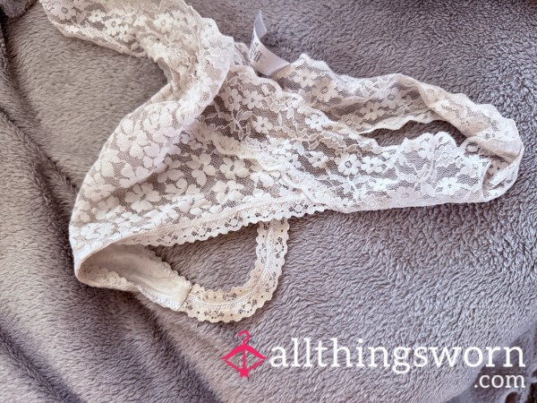White Thong - Well Worn