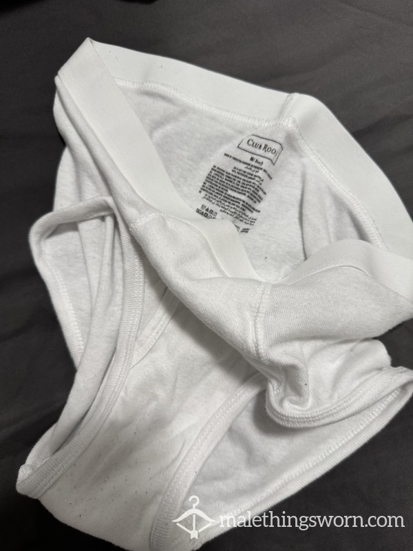 White Tight Briefs