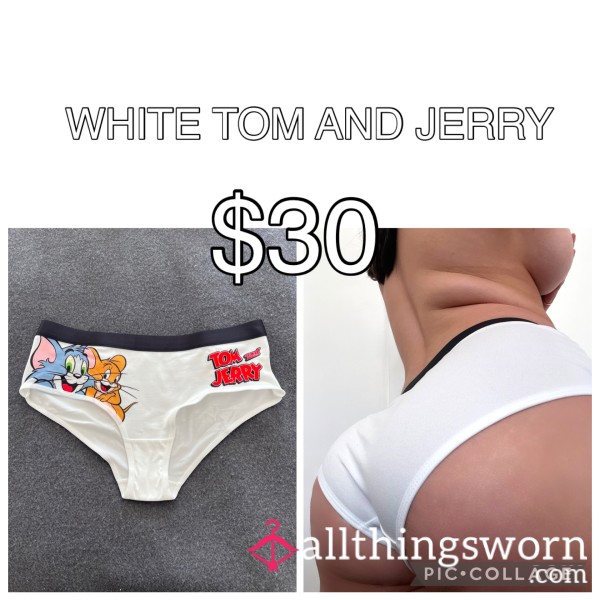 WHITE TOM AND JERRY