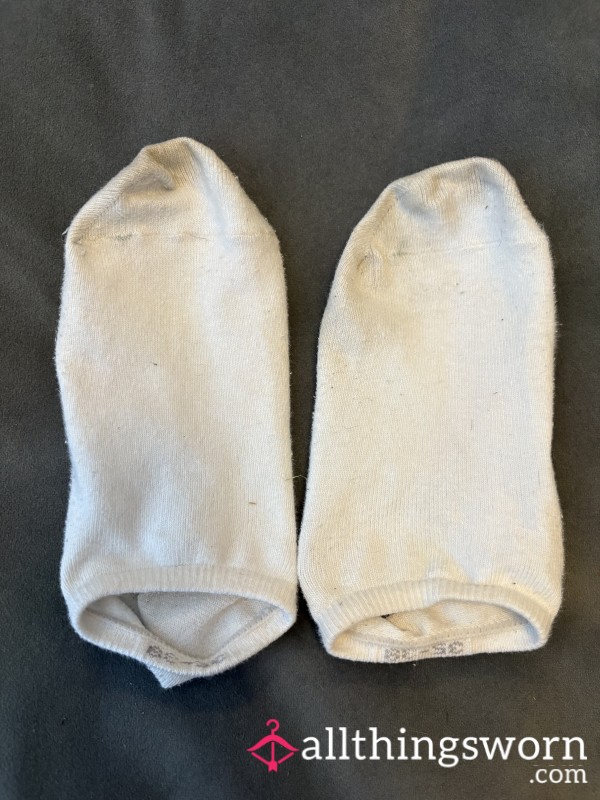 Dirty Worn Trainer Socks