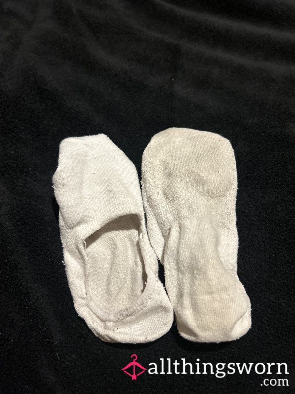 White Trainer Socks