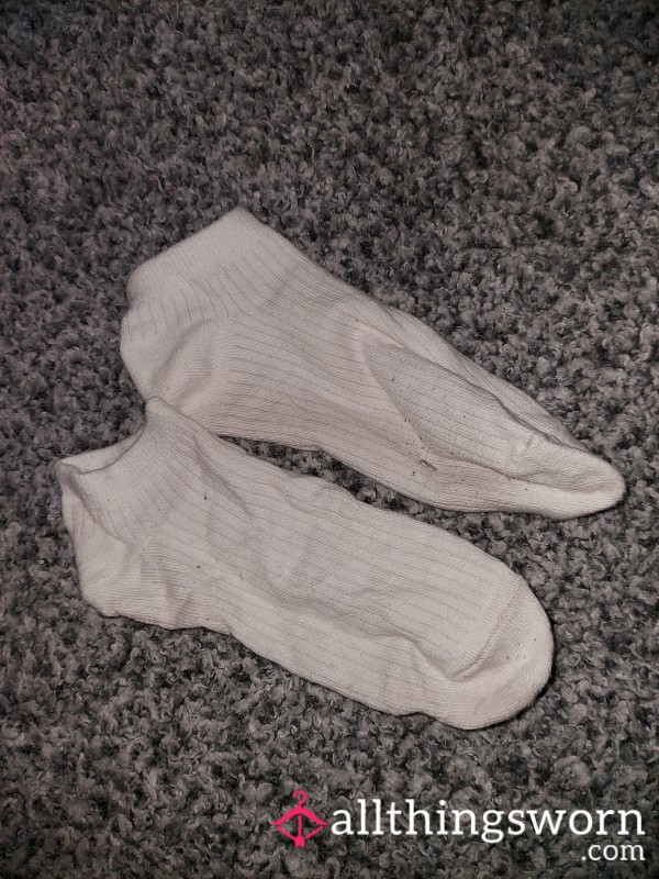 White Trainers Socks