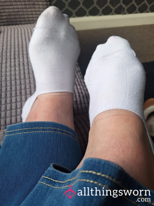 White Trainers Socks